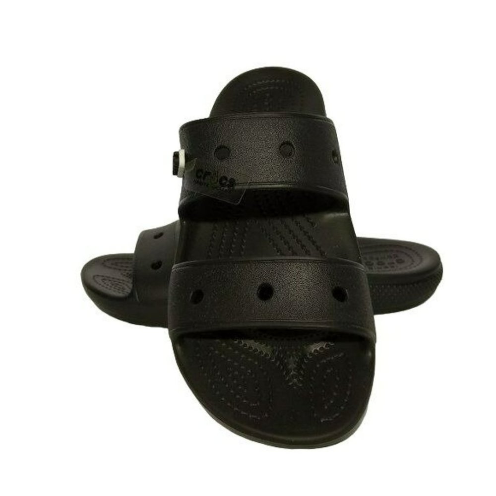 Crocs Sandals Classic Black  Men’s 7 Women’s 9 Black 206761-001 New with Tag!